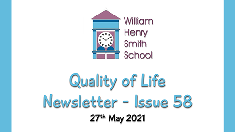 Quality of Life Newsletter - Issue 58