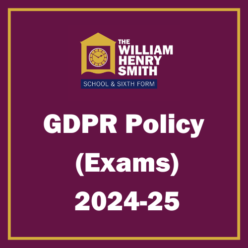 GDPR & Data Protection (Exams) Policy